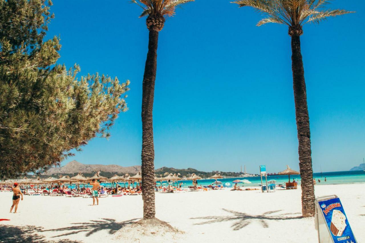D'Agosta Beach Apartment Alcudia  Exteriör bild
